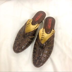 PIKOLINOS Spanish Leather Mules